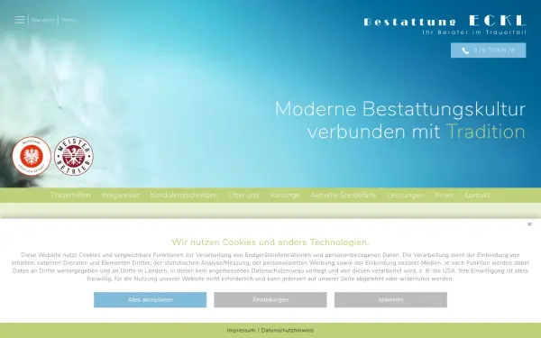 www.bestattung-eckl.at