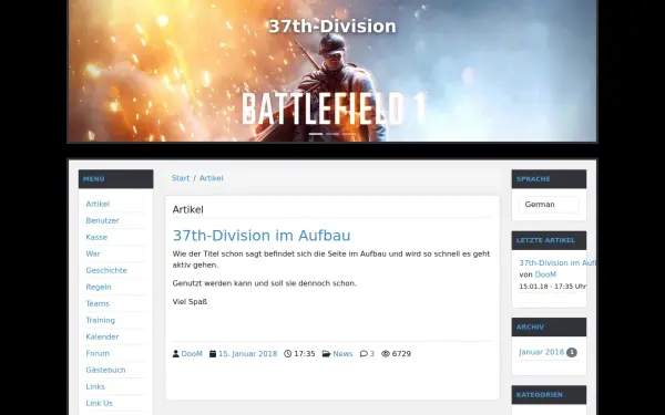 37th-division.de