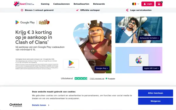 kaartdirect.be