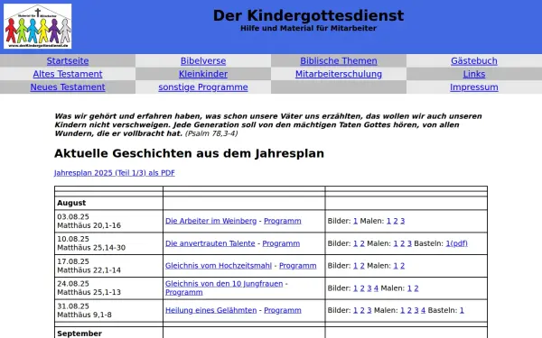 derkindergottesdienst.de