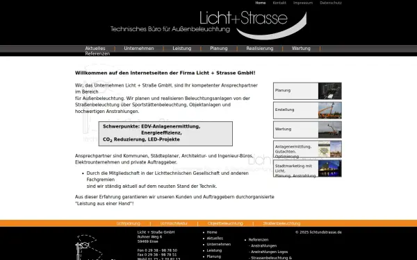 www.lichtundstrasse.de