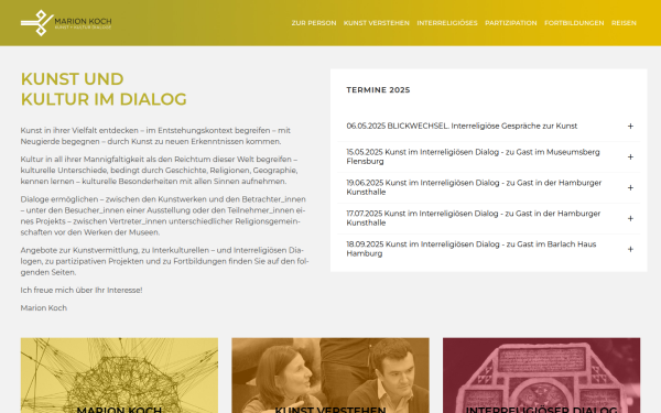 www.marionkoch-kunstdialoge.de