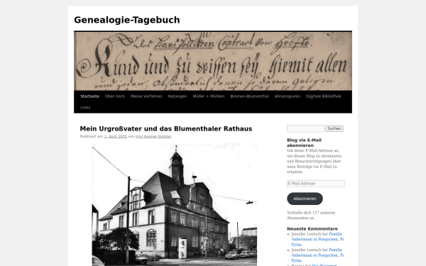 www.genealogie-tagebuch.de