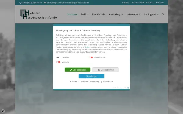 hartmann-handelsgesellschaft.de
