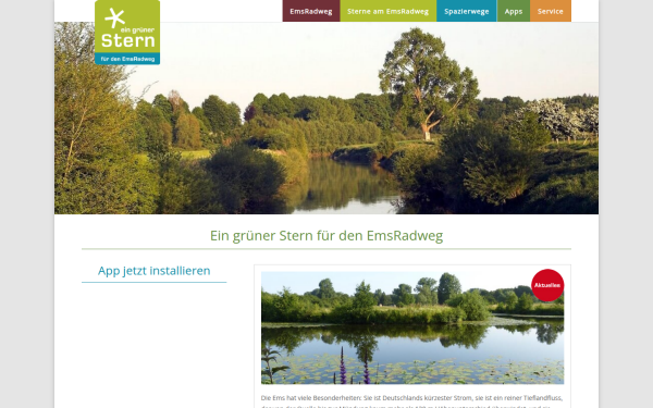 www.gruener-stern-emsradweg.de