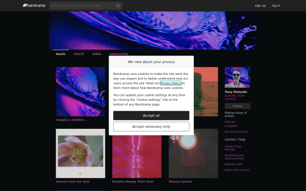 tonyrolando.bandcamp.com