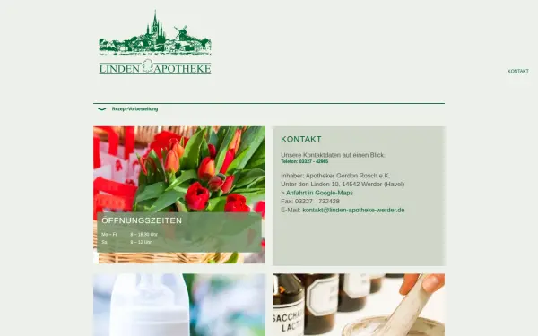 www.linden-apotheke-werder.de