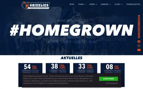 www.hannover-grizzlies.de