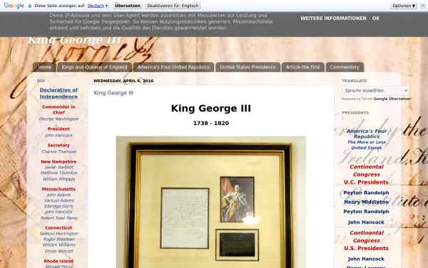 www.kinggeorgeiii.com