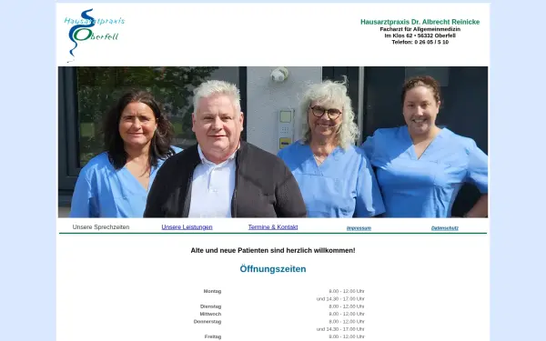 www.hausarztpraxis-oberfell.de