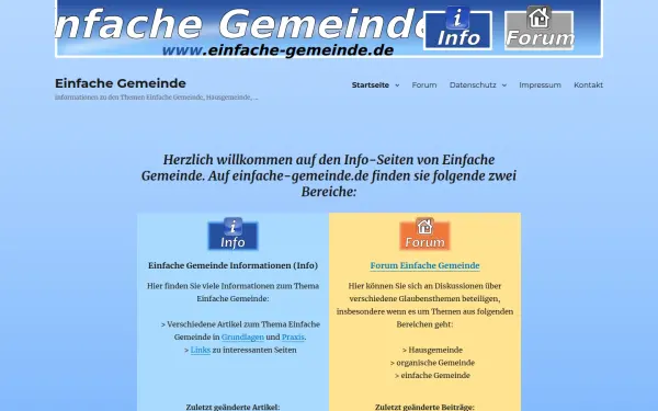 www.einfache-gemeinde.de