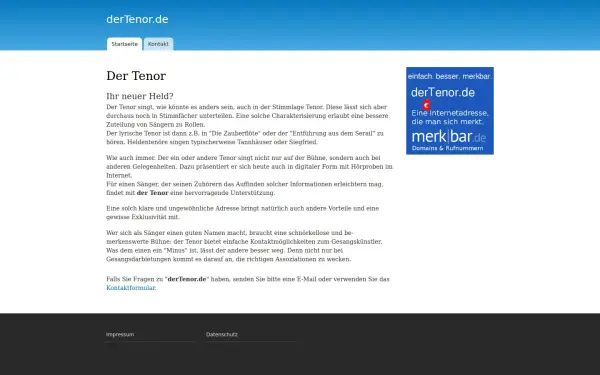 www.dertenor.de