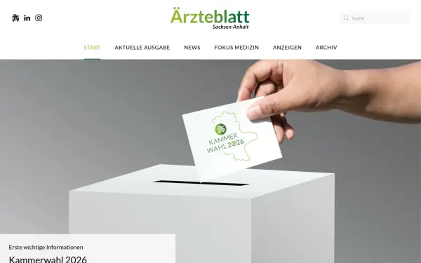 www.aerzteblatt-sachsen-anhalt.de
