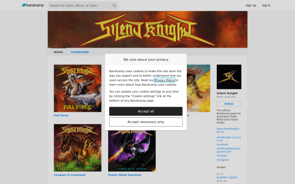 silentknightband.bandcamp.com