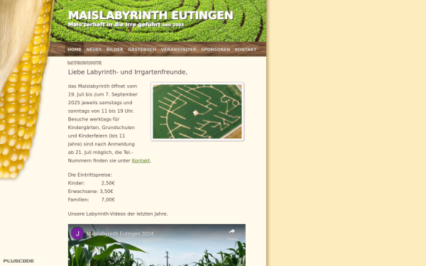 maislabyrinth-eutingen.de