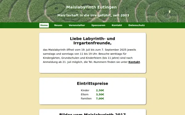 maislabyrinth-eutingen.de