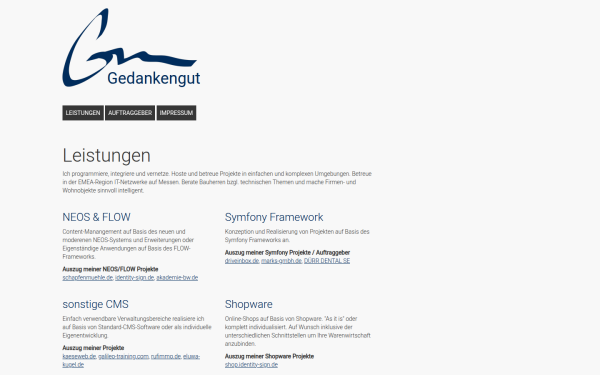 www.gedankengut.de
