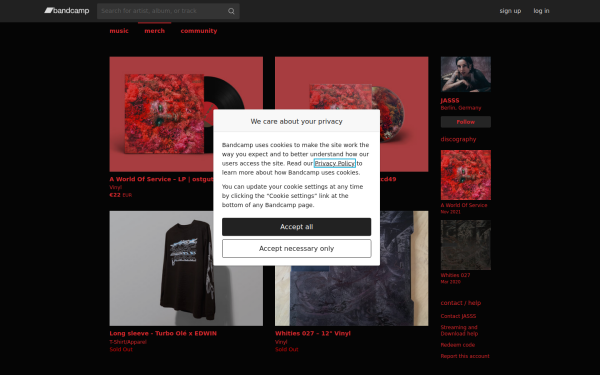 jasssinc.bandcamp.com
