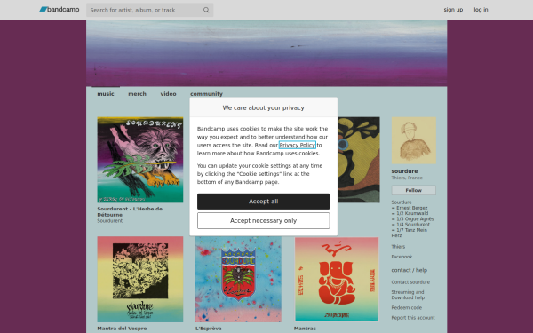 sourdure.bandcamp.com