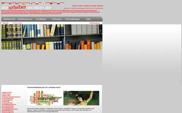 www.dieurheberrechtler.de