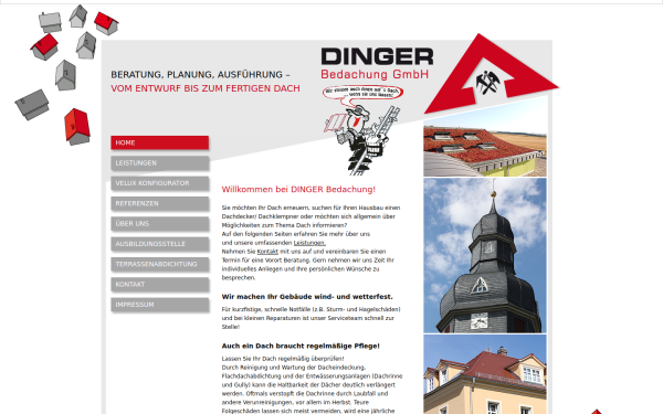 www.dinger-bedachung.de