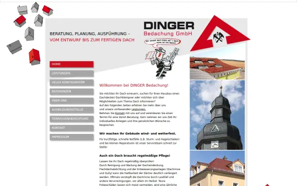 www.dinger-bedachung.de