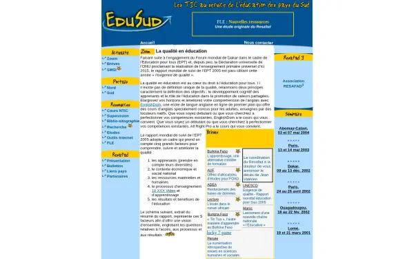 www.edusud.org