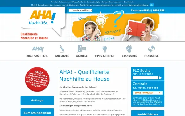 www.aha-nachhilfe.de