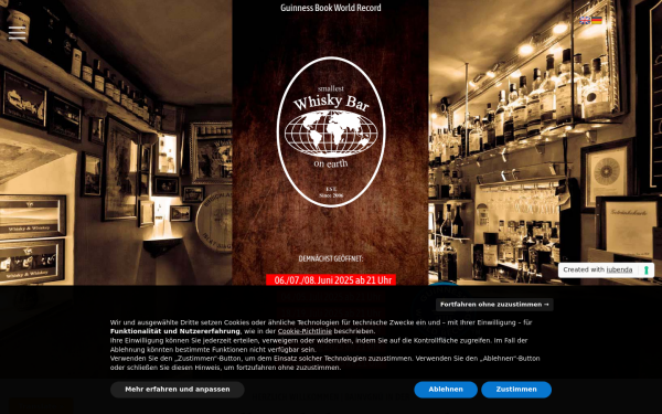 smallestwhiskybaronearth.com