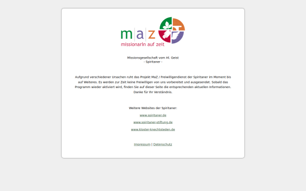 maz-spiritaner.de