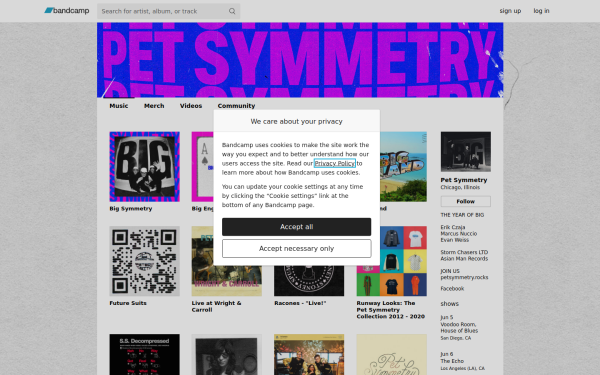 petsymmetry.bandcamp.com