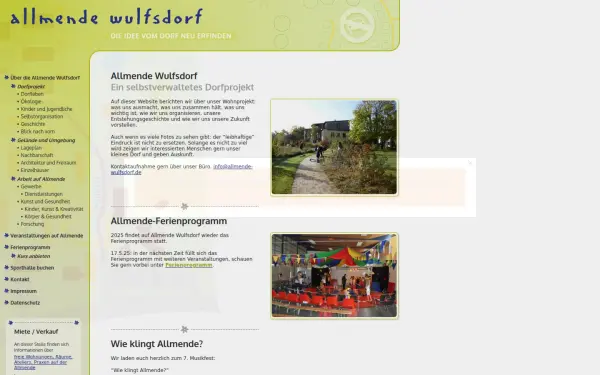 www.allmende-wulfsdorf.de