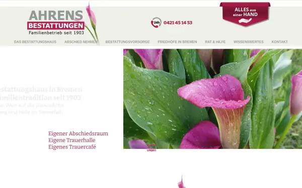 www.ahrens-bestattungen.de