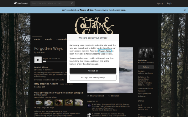 coltaine.bandcamp.com