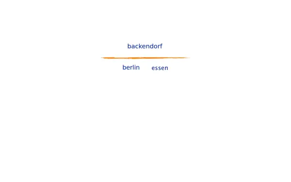backendorf.de