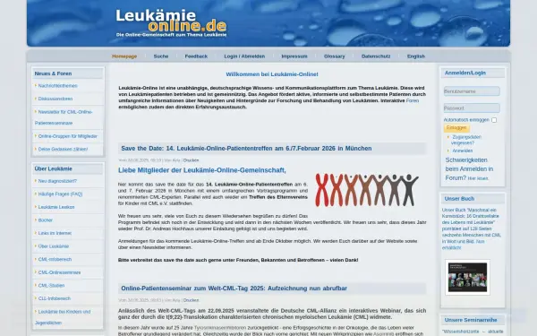 www.leukaemie-online.de