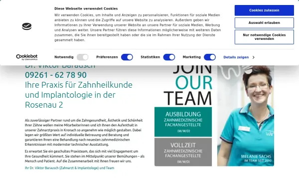 zahnarzt-dr-barausch-kronach.de