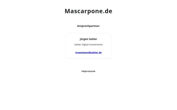 mascarpone.de