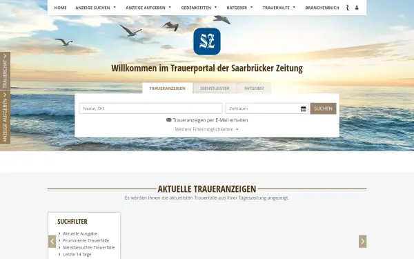 saarbruecker-zeitung.trauer.de