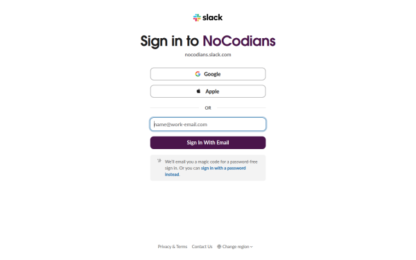 nocodians.slack.com