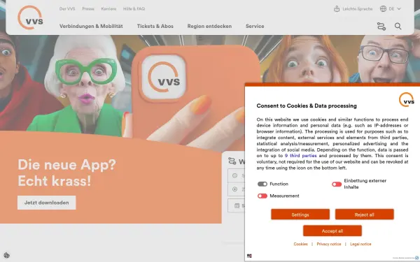 www.vvs.de