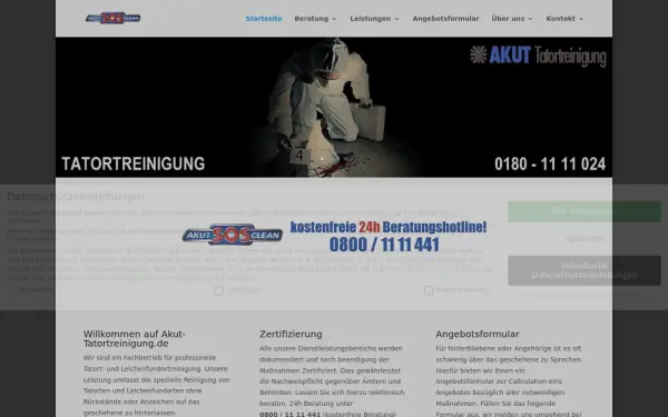 akut-tatortreinigung.de