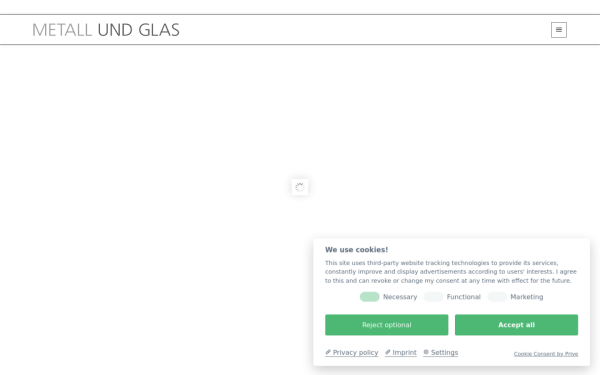 www.metallundglas.de