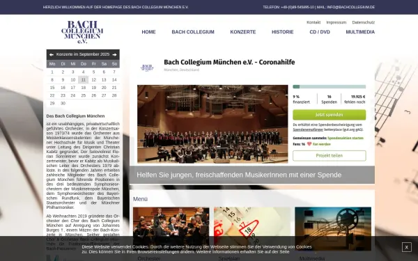 www.bachcollegium.de