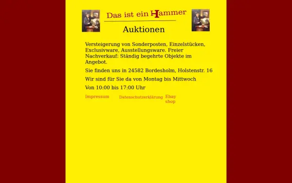 dasisteinhammer.de