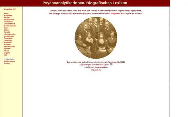 psychoanalytikerinnen.de