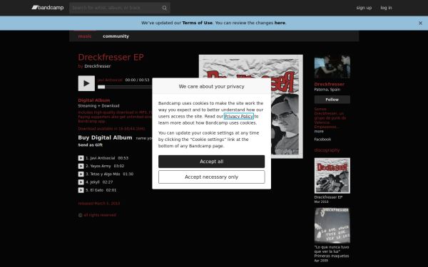 dreckfresserpunk.bandcamp.com