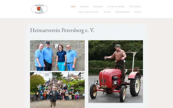 www.heimatvereinpetersberg.de