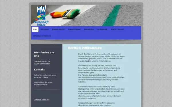 www.maler-wochele.de