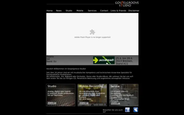 gospelgroove-studio.de
